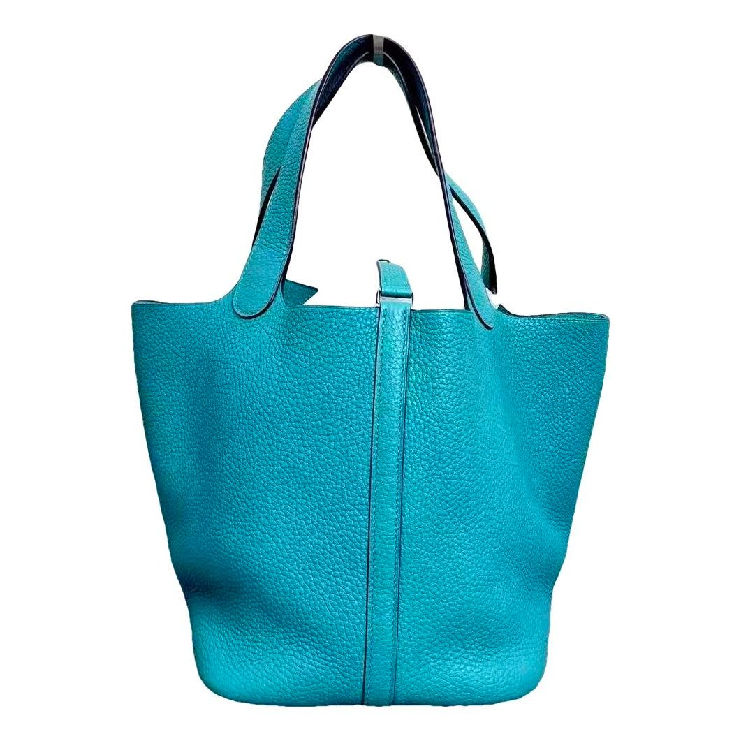 Picotin leather handbag