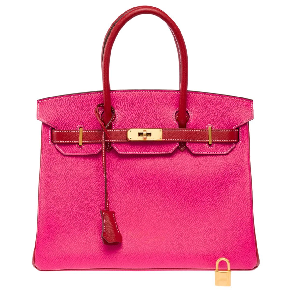 Birkin 30 leather handbag