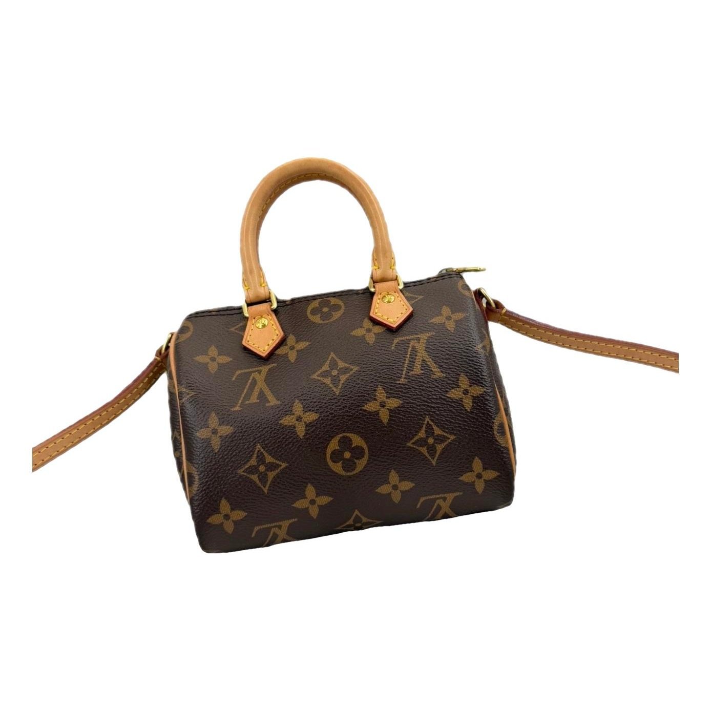 Nano Speedy / Mini HL leather handbag
