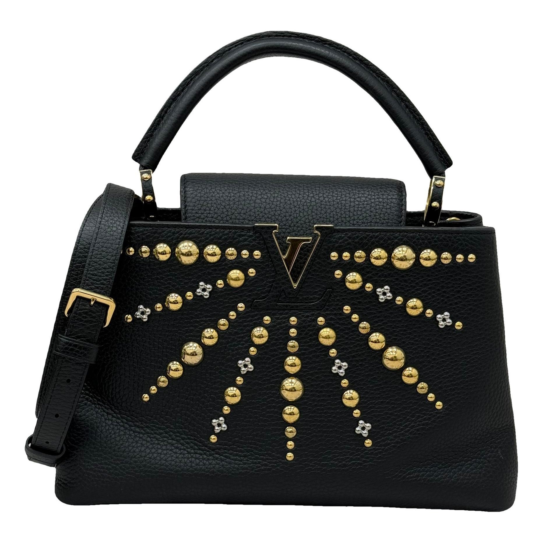 Capucines leather handbag