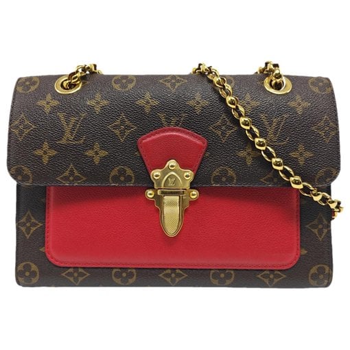 Victoire leather crossbody bag