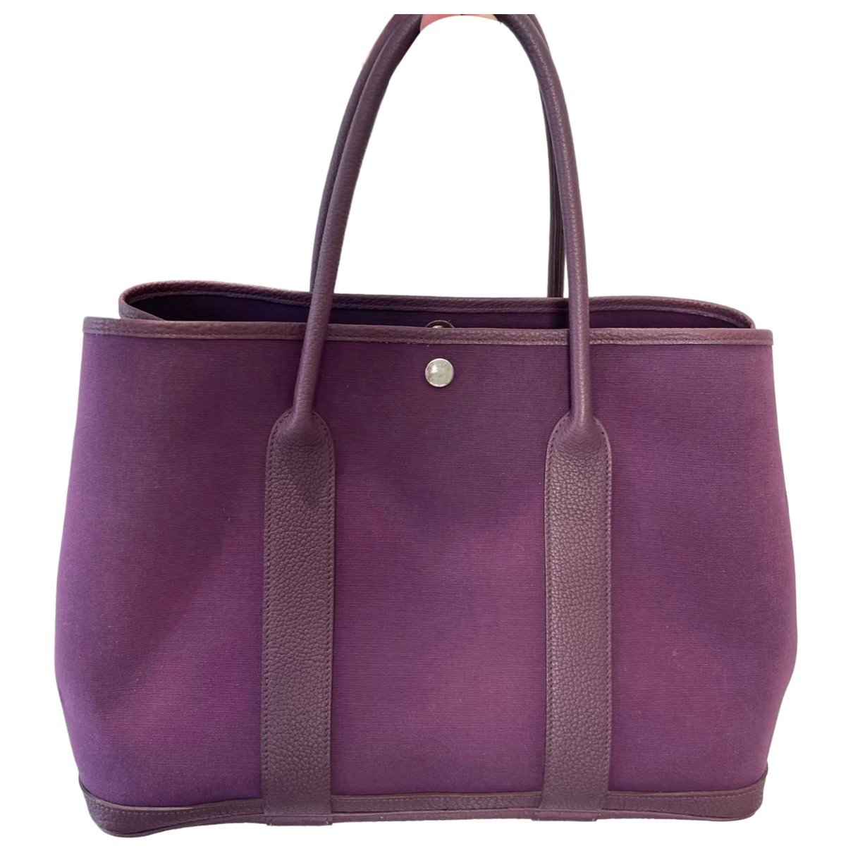 Garden Party leather handbag