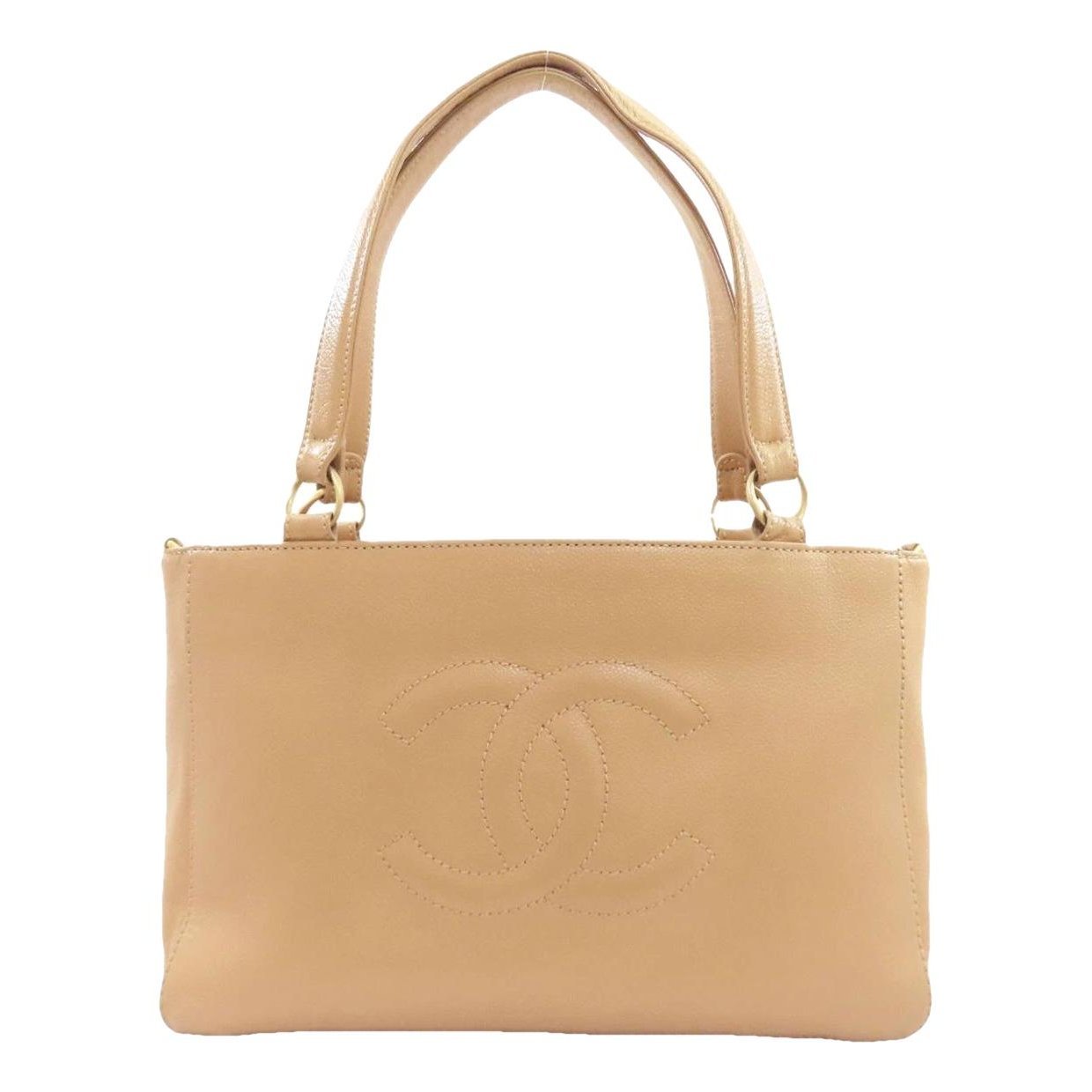 Leather tote