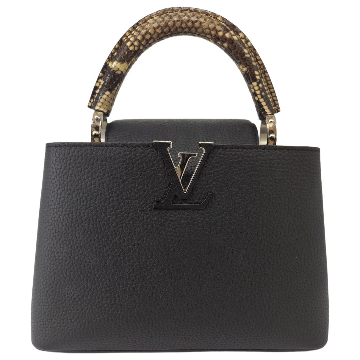 Capucines leather handbag