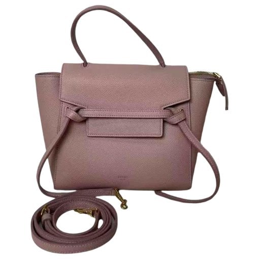 Belt leather handbag