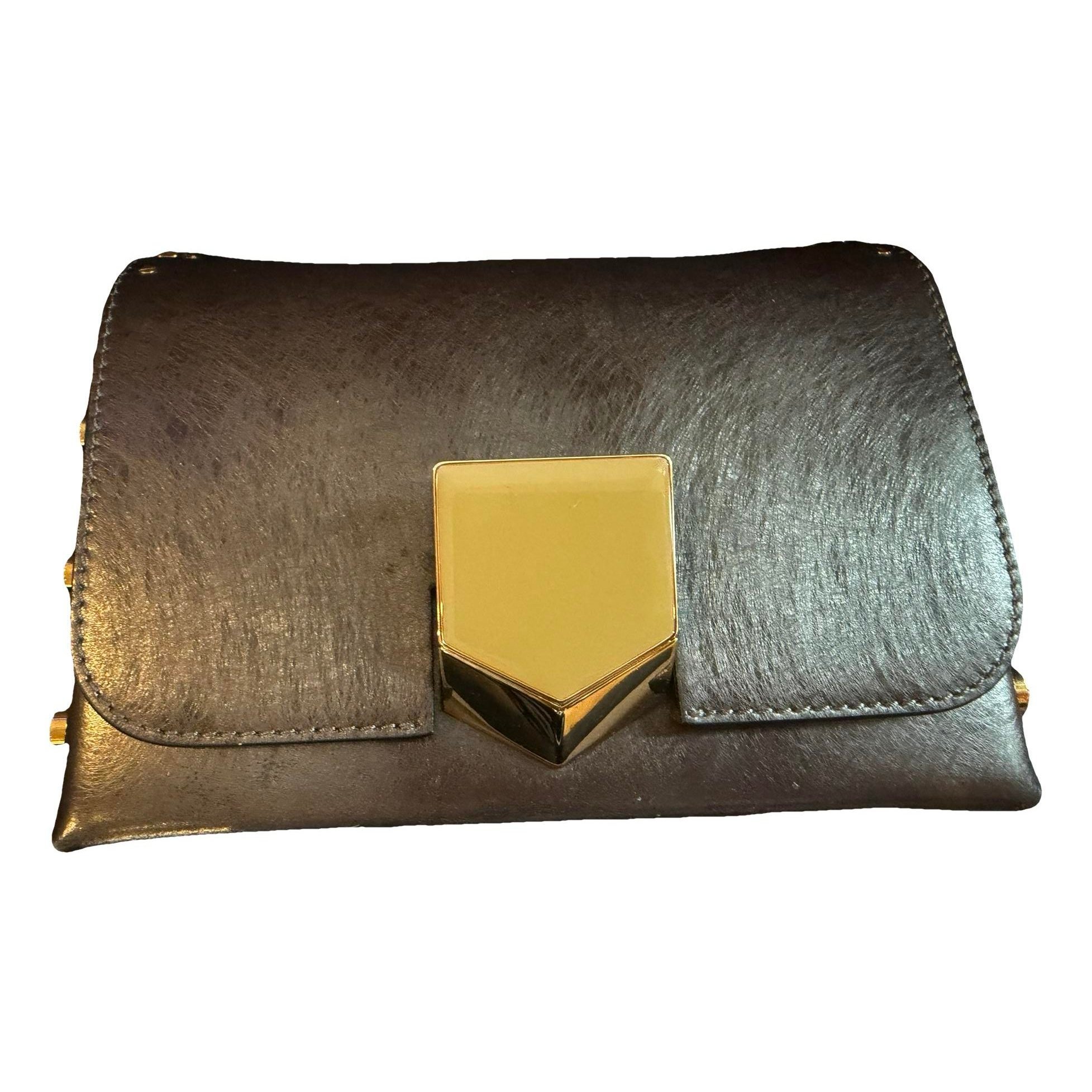 Lockett leather clutch bag
