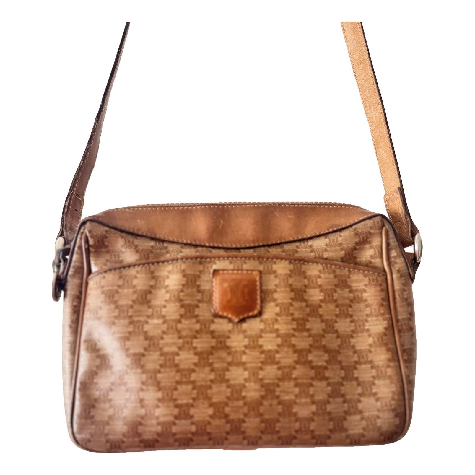 Leather crossbody bag