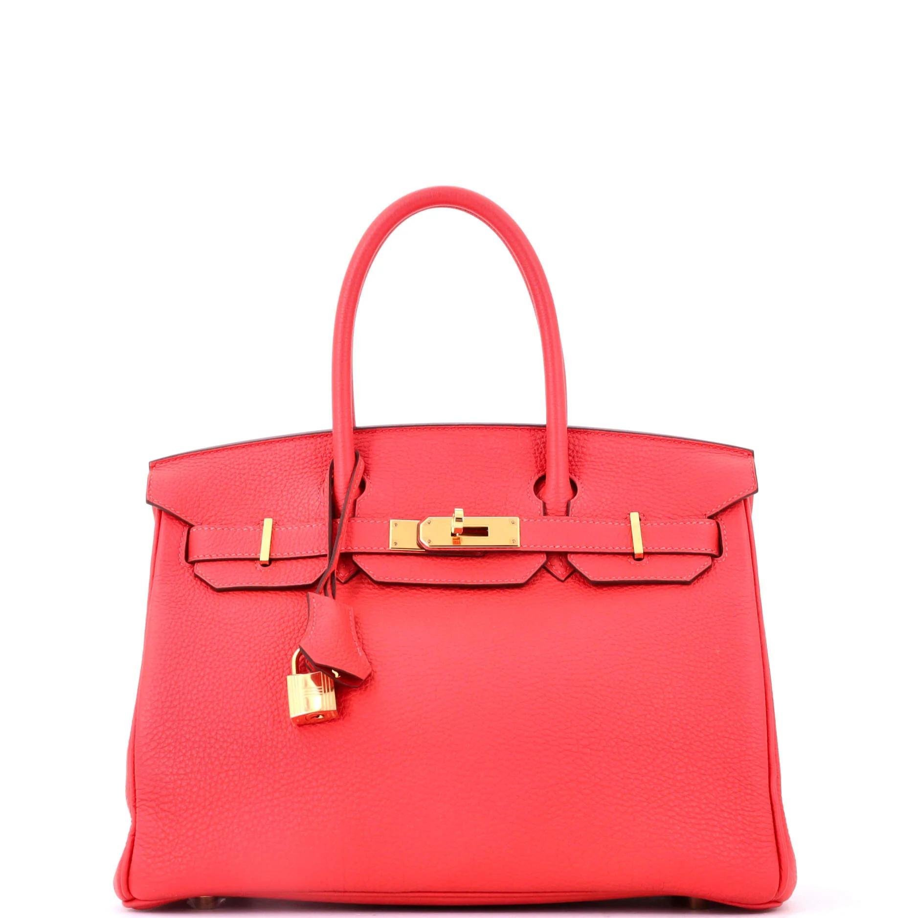 Birkin 30 leather tote