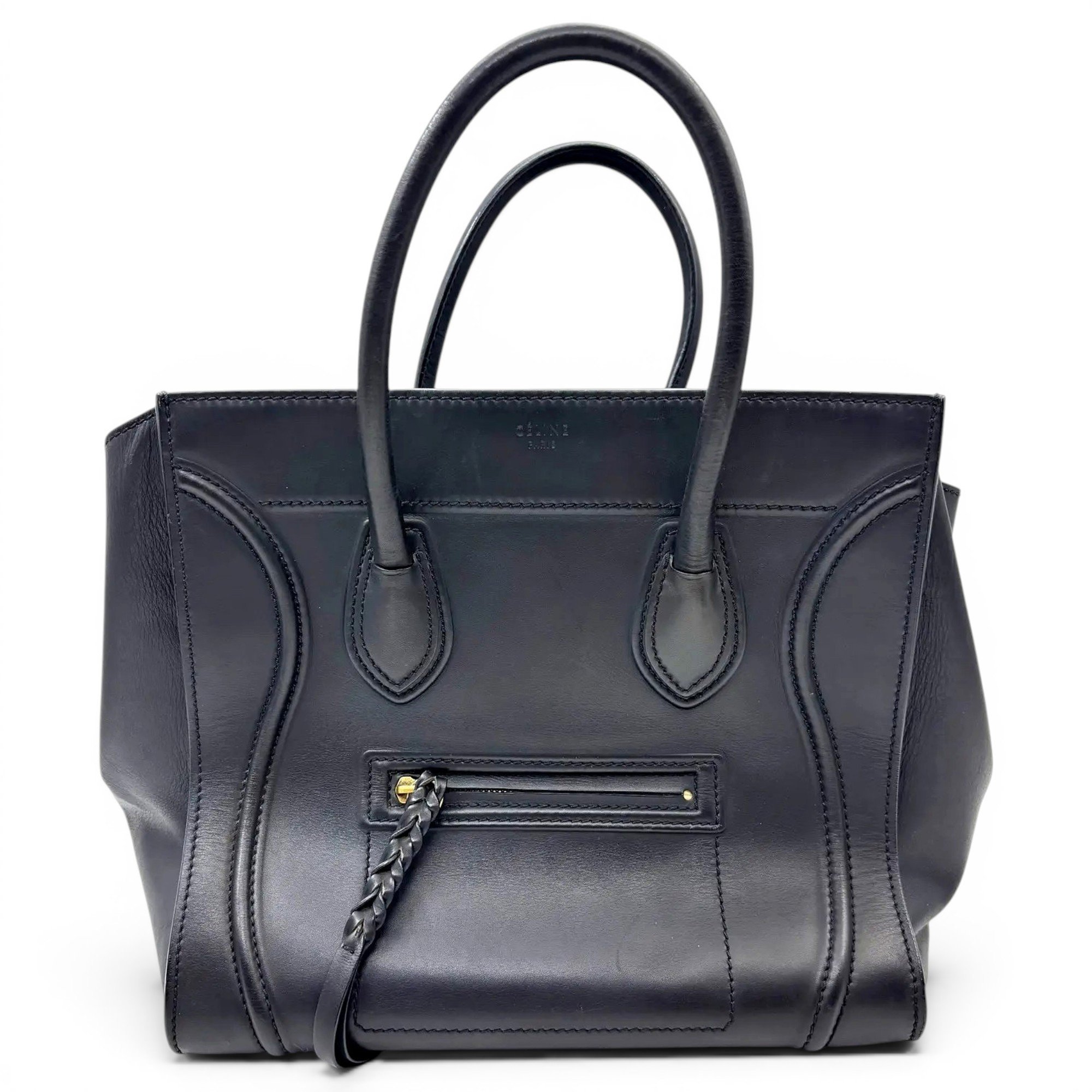 Luggage leather handbag