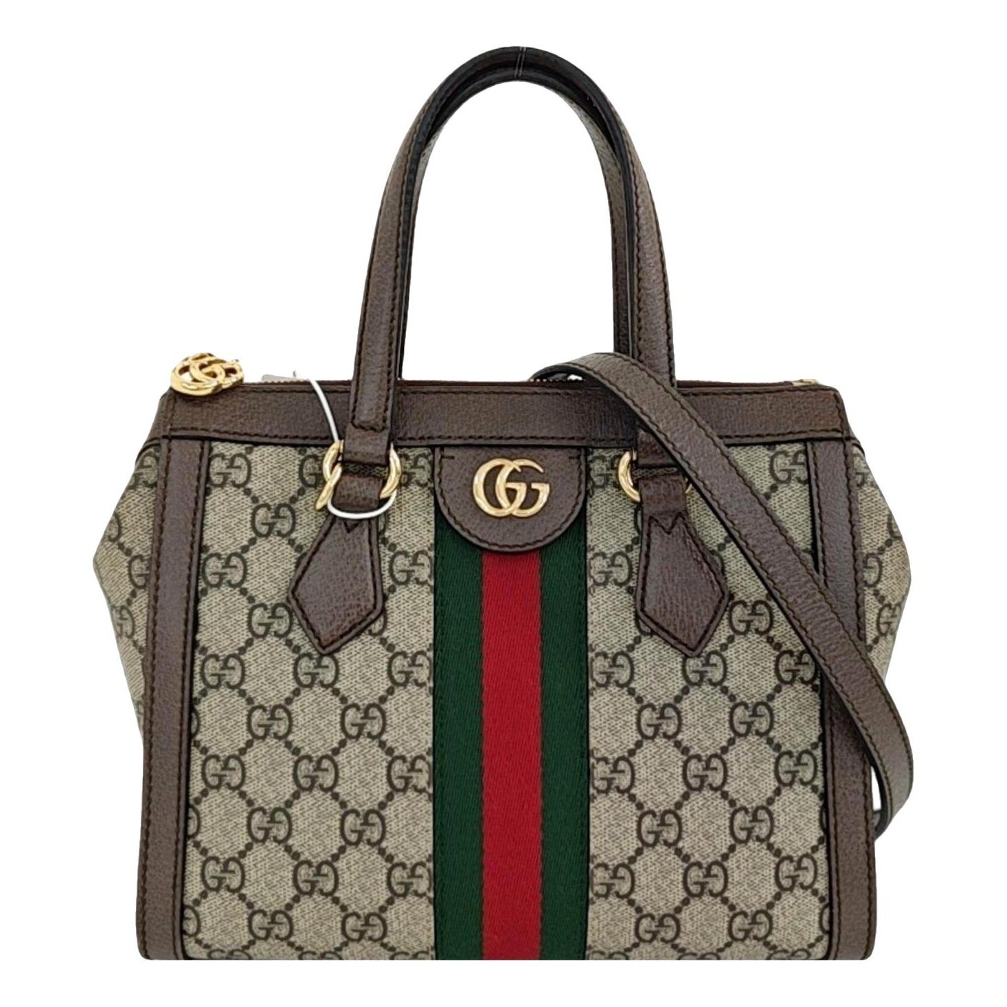 Ophidia leather handbag