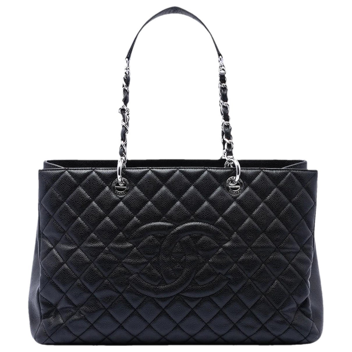 Grand shopping leather tote