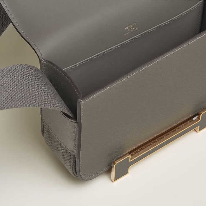 Gris Meyer Hermès Geta Bag