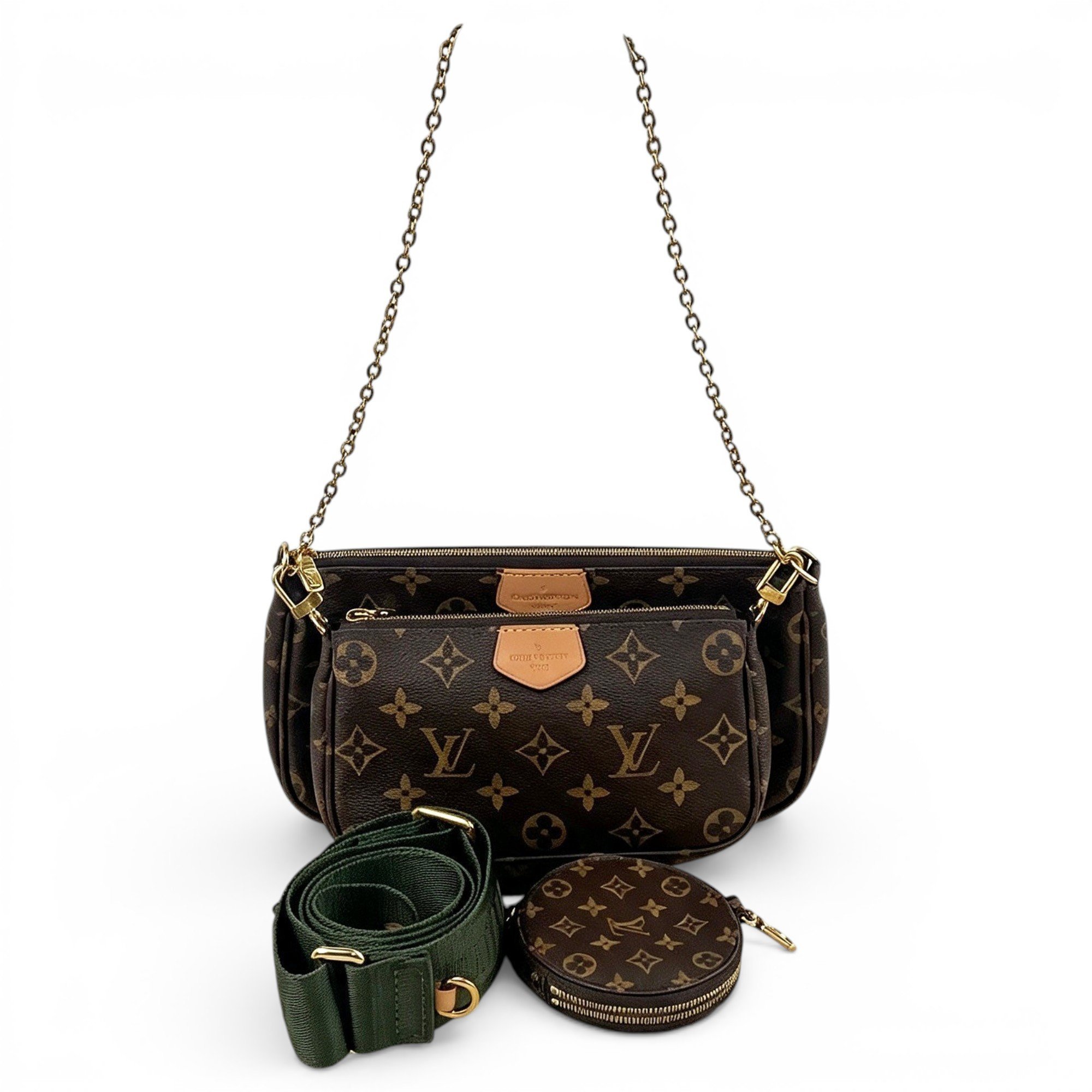 Multi Pochette Accessoires leather handbag
