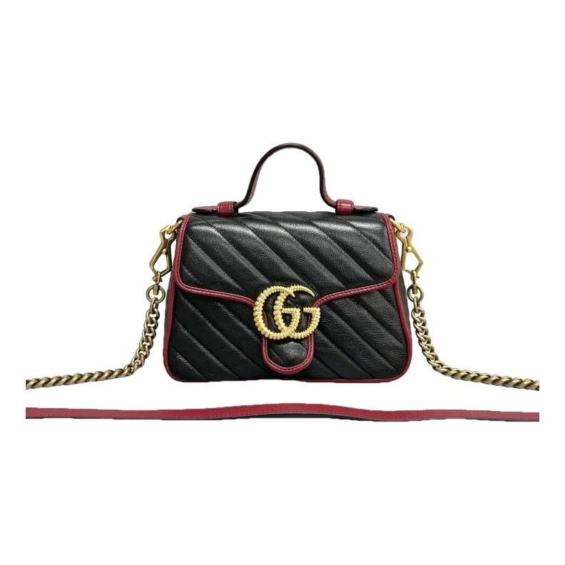 Leather mini bag
