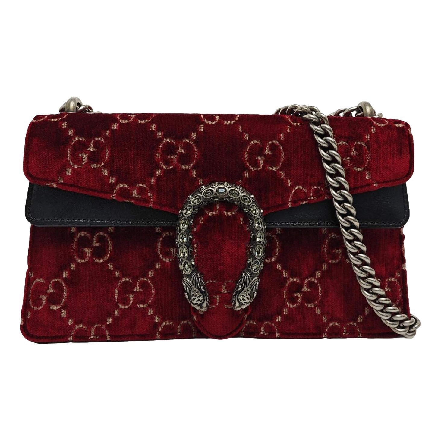 Dionysus velvet handbag