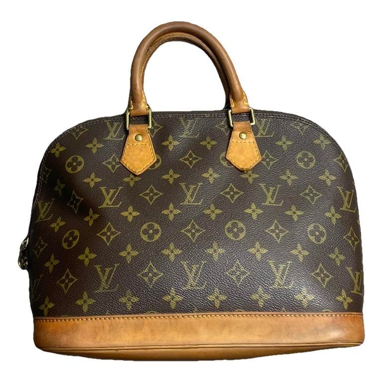 Alma leather handbag