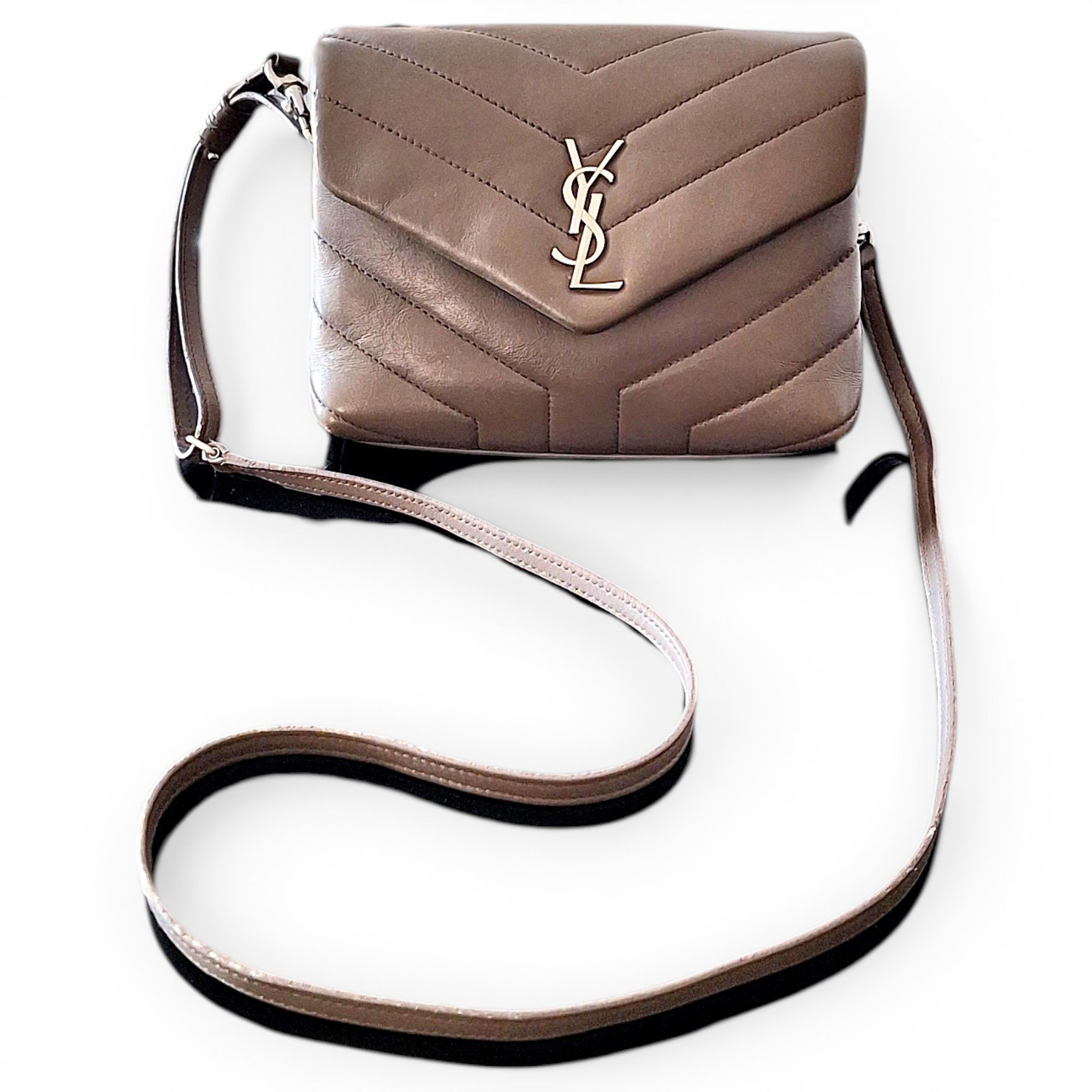Loulou Toy leather crossbody bag