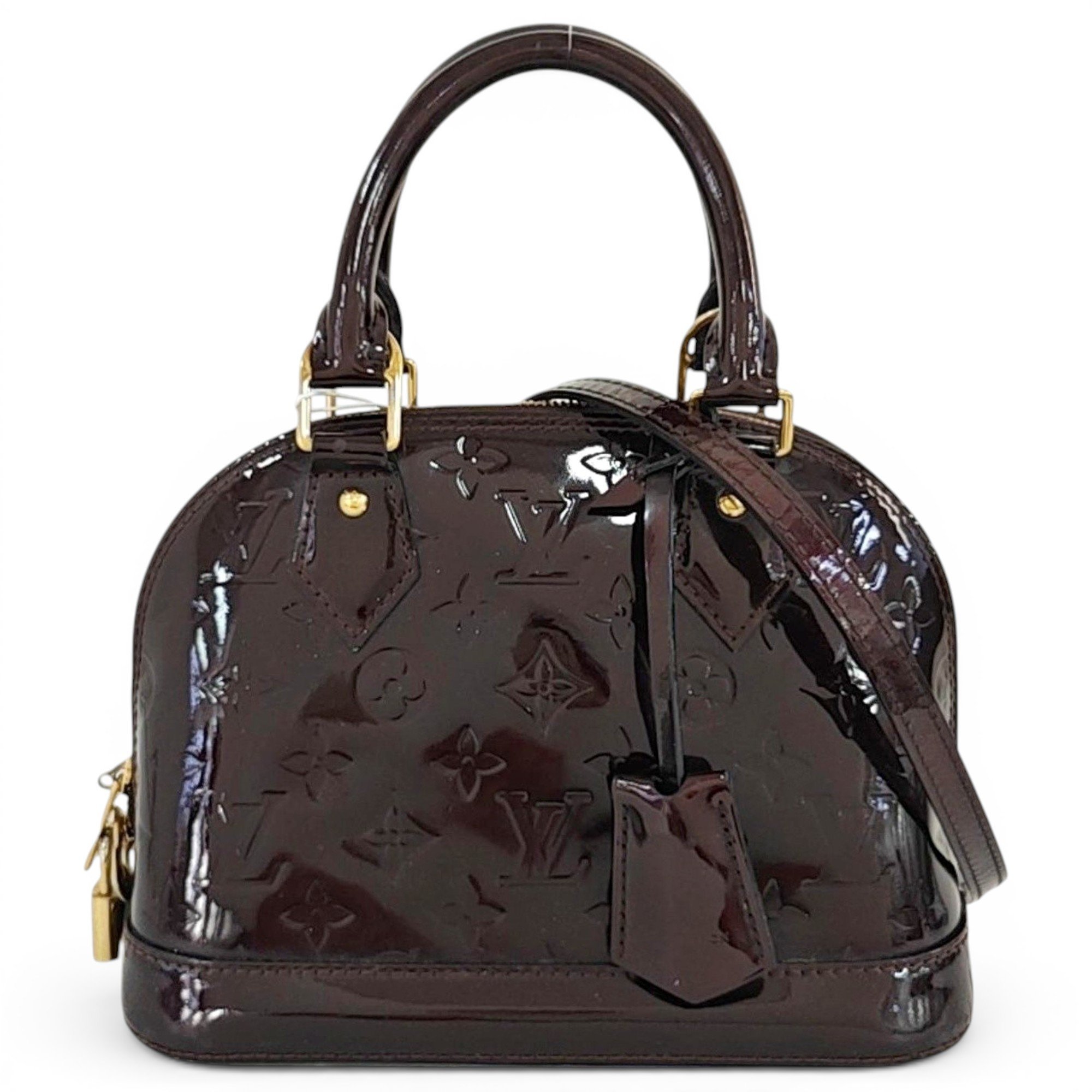 Alma leather handbag