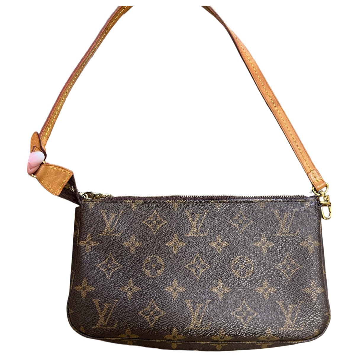 Pochette Accessoire leather handbag