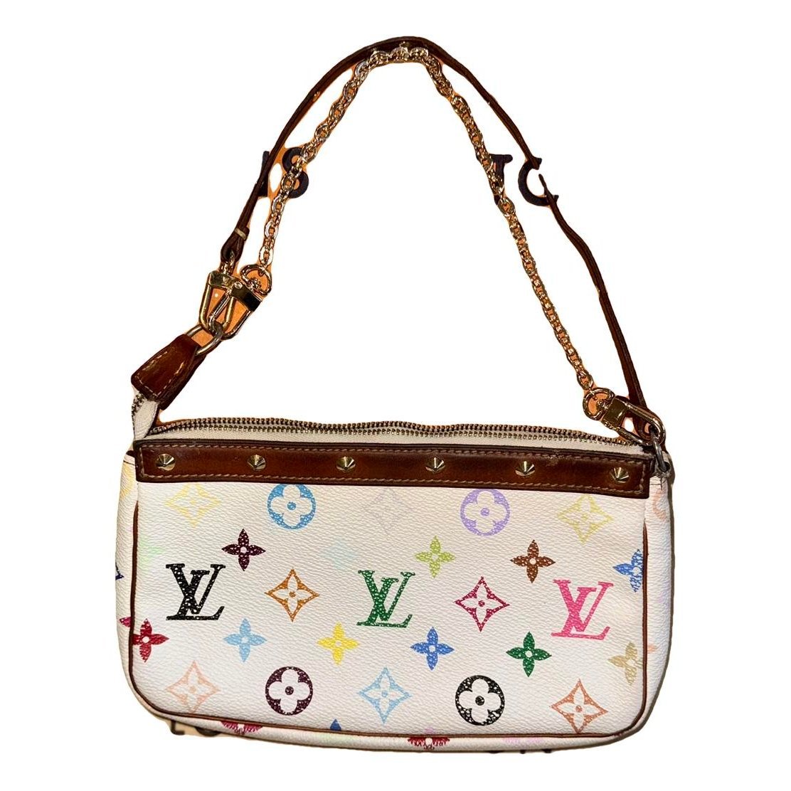 Pochette Accessoire leather handbag