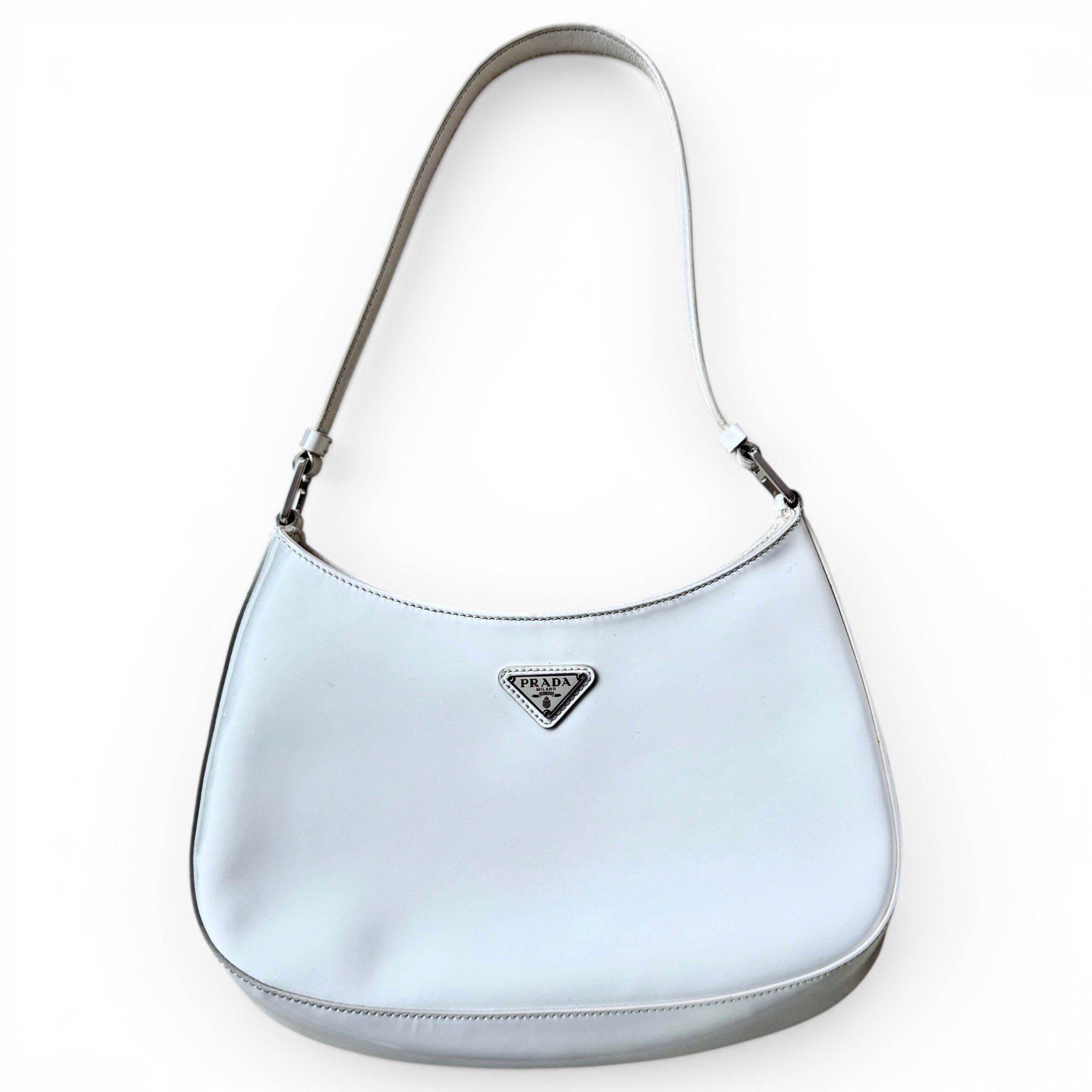 Cleo patent leather handbag