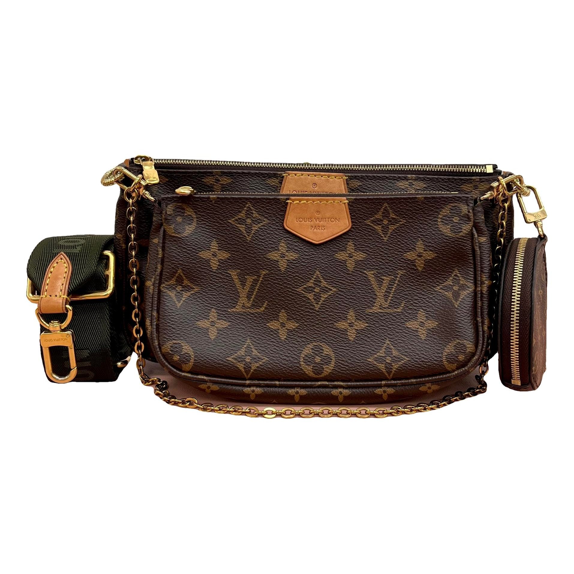 Multi Pochette Accessoires leather handbag