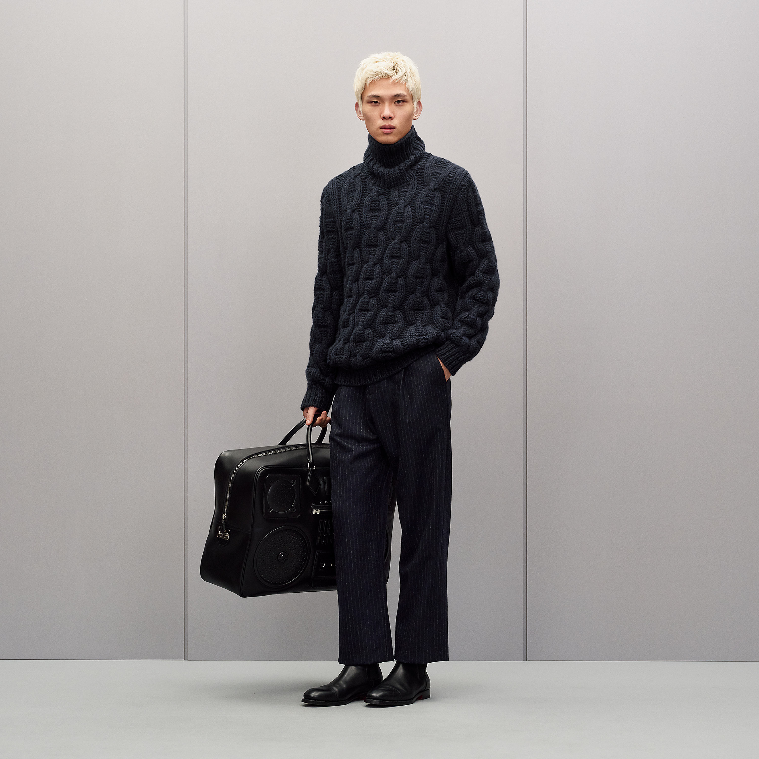"Chaine d'Ancre d'Hiver" turtleneck sweater