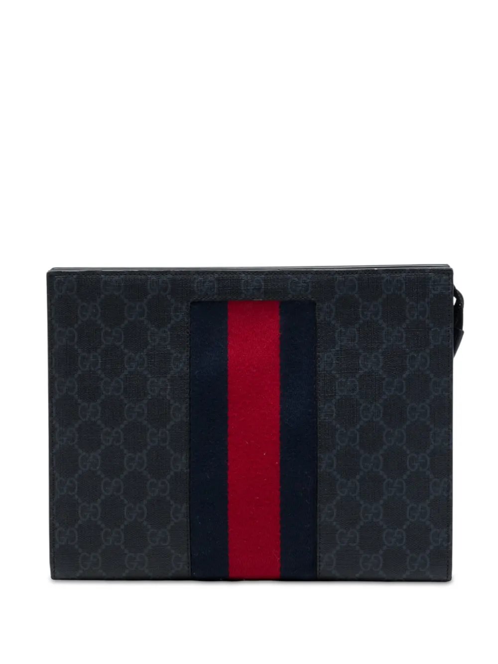 2000-2015 GG Supreme Web clutch bag