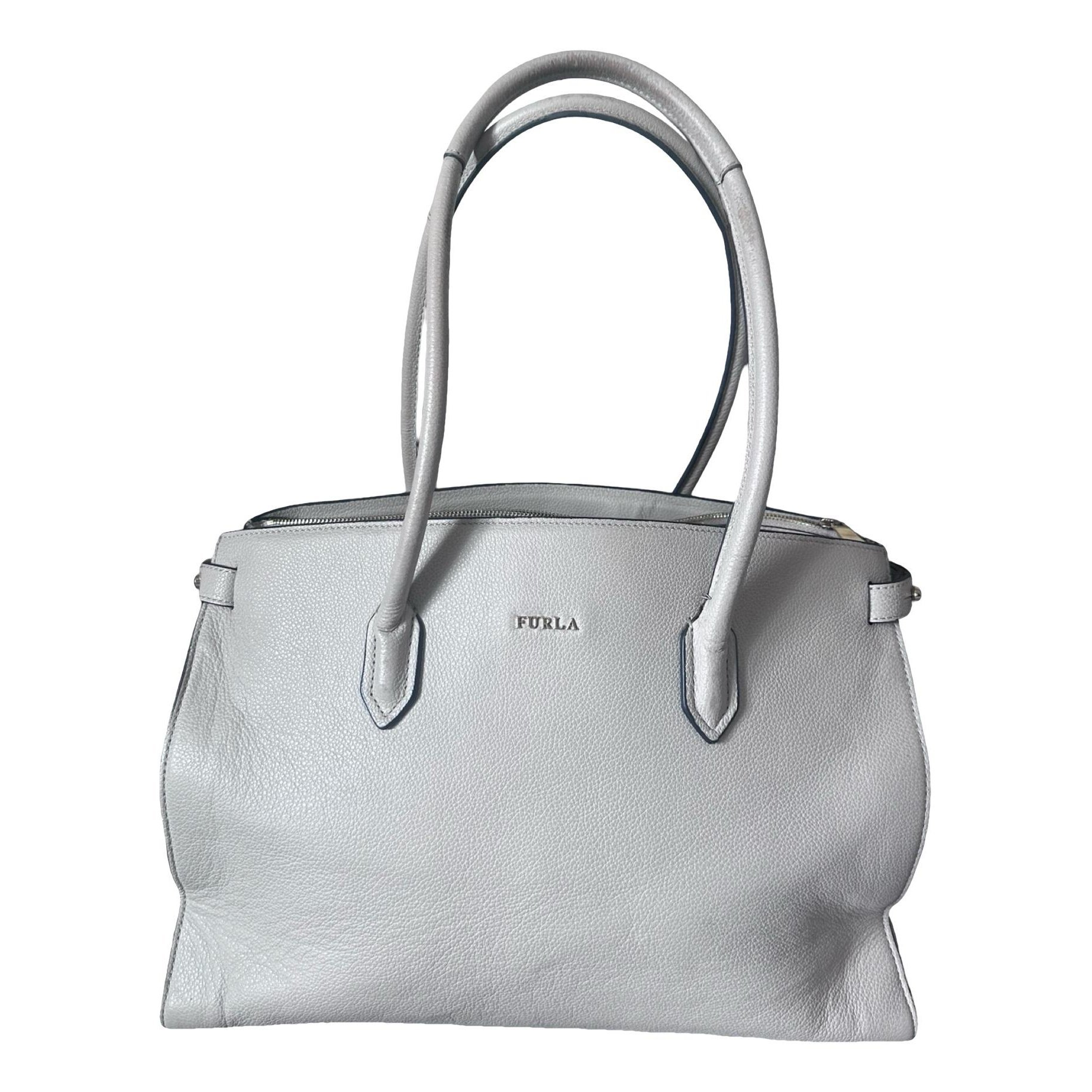 Leather tote