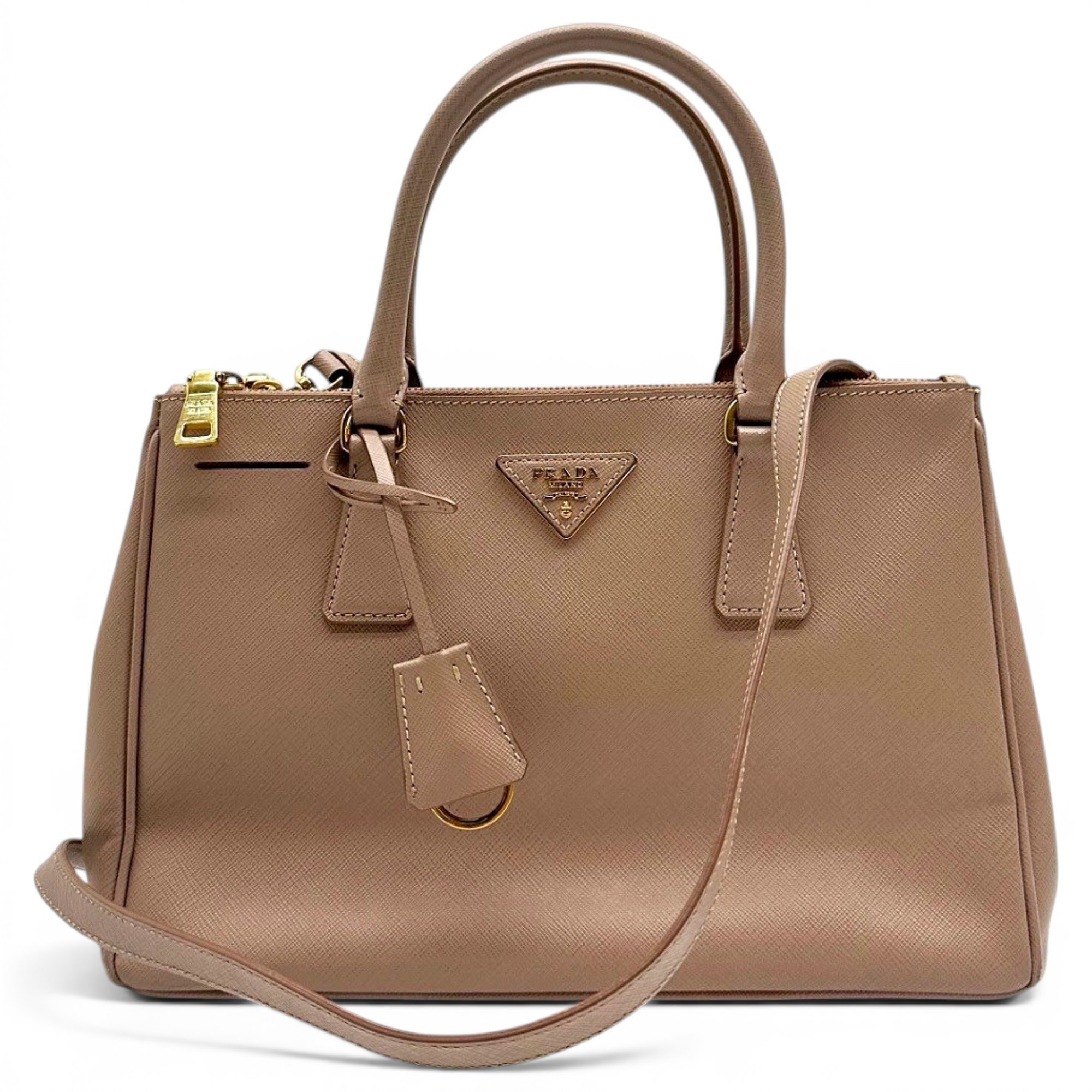 Galleria leather handbag