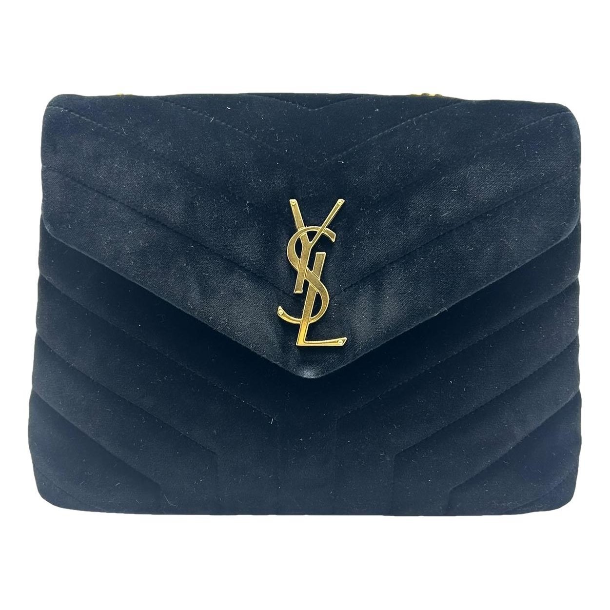 Loulou velvet handbag