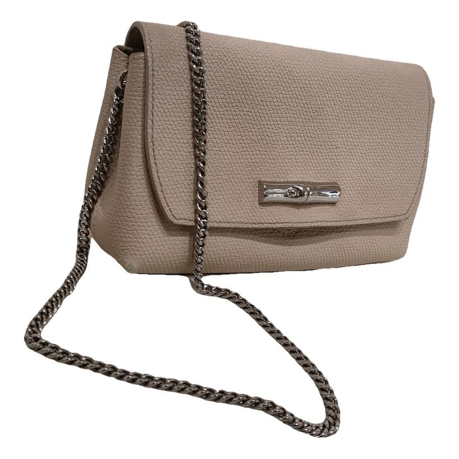 Roseau leather crossbody bag