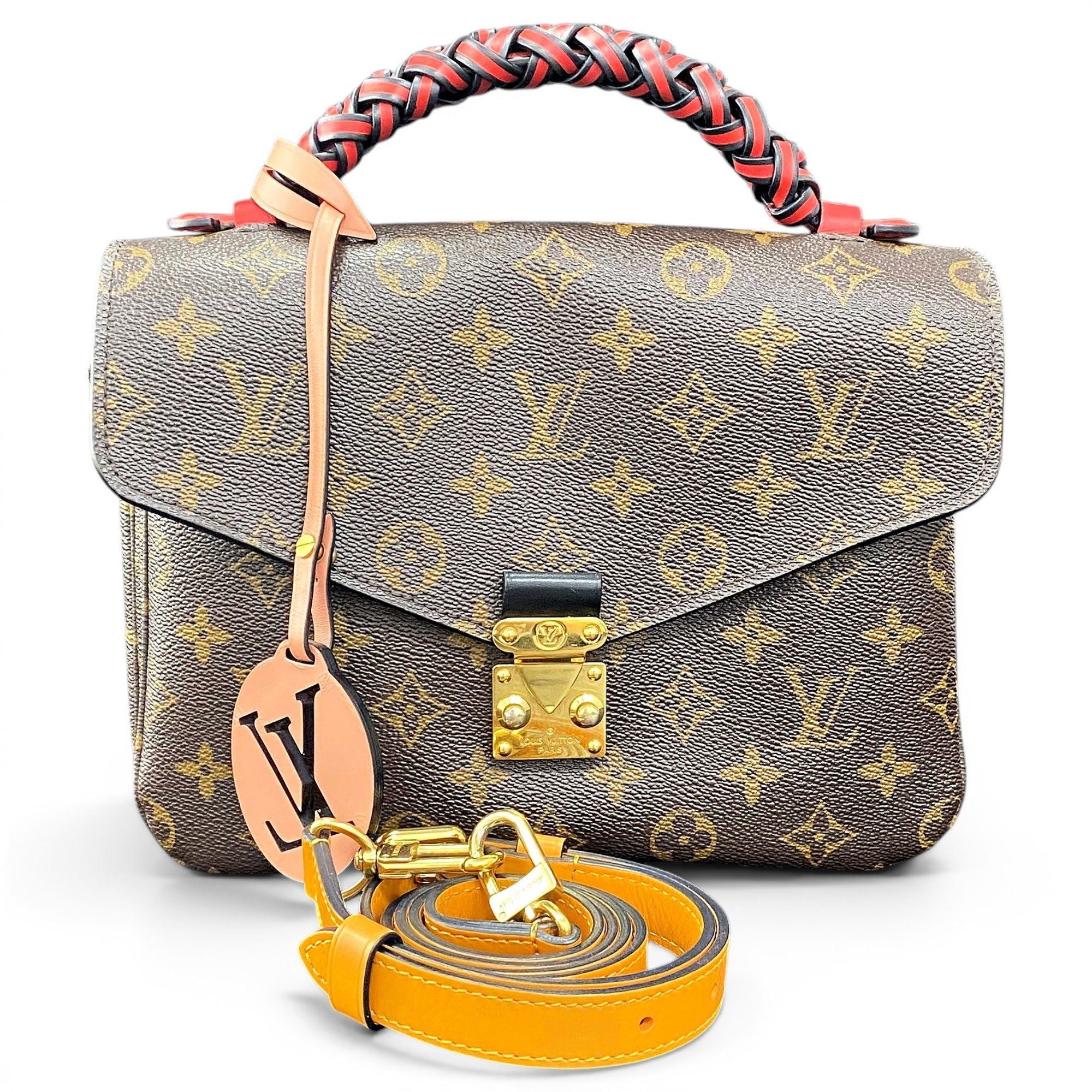 Metis leather handbag