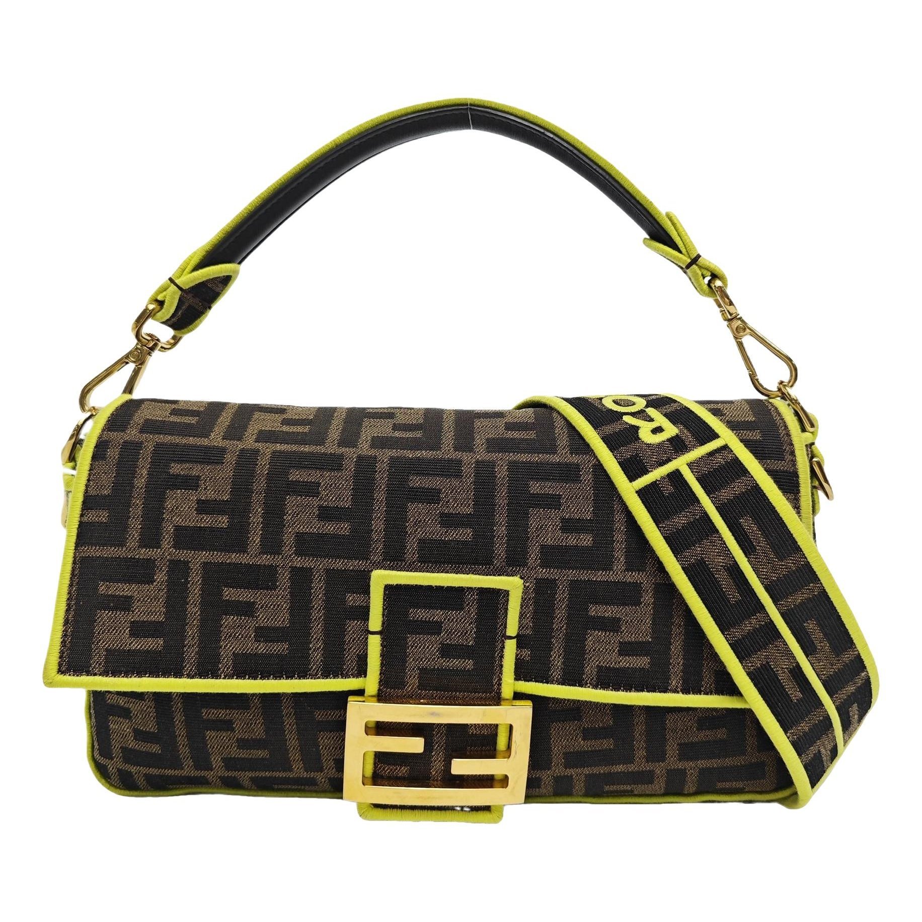 Baguette cloth crossbody bag
