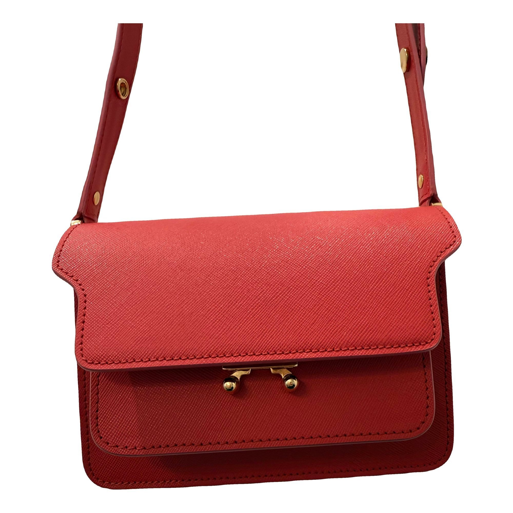Marni Trunk leather handbag