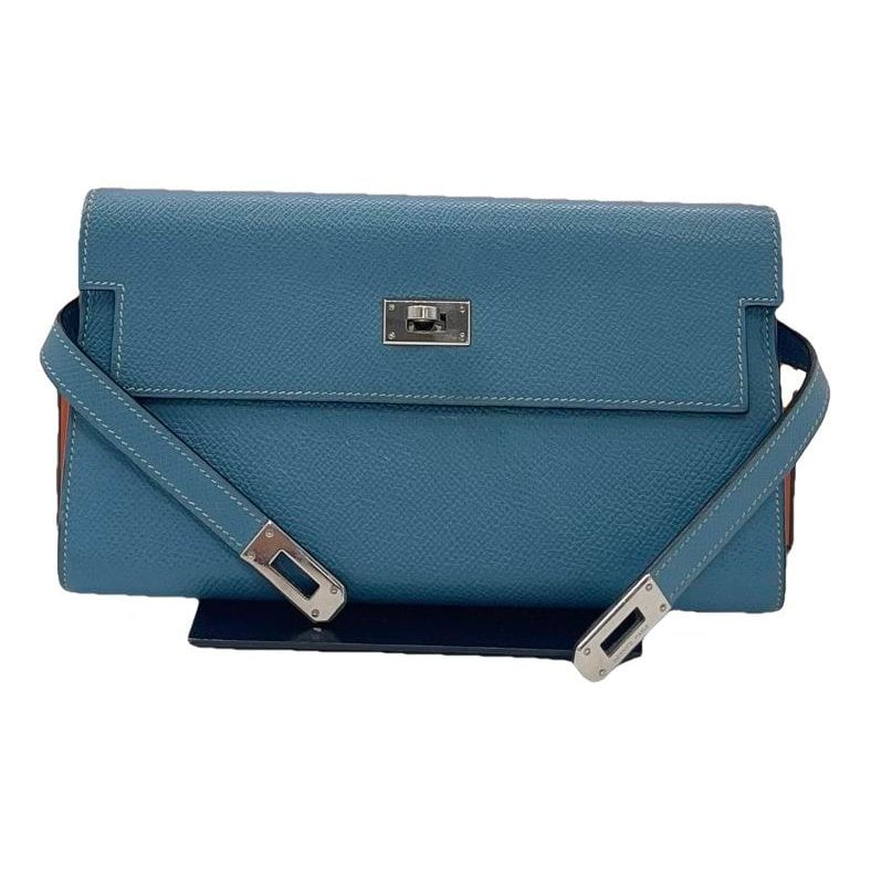 Kelly to go leather clutch bag