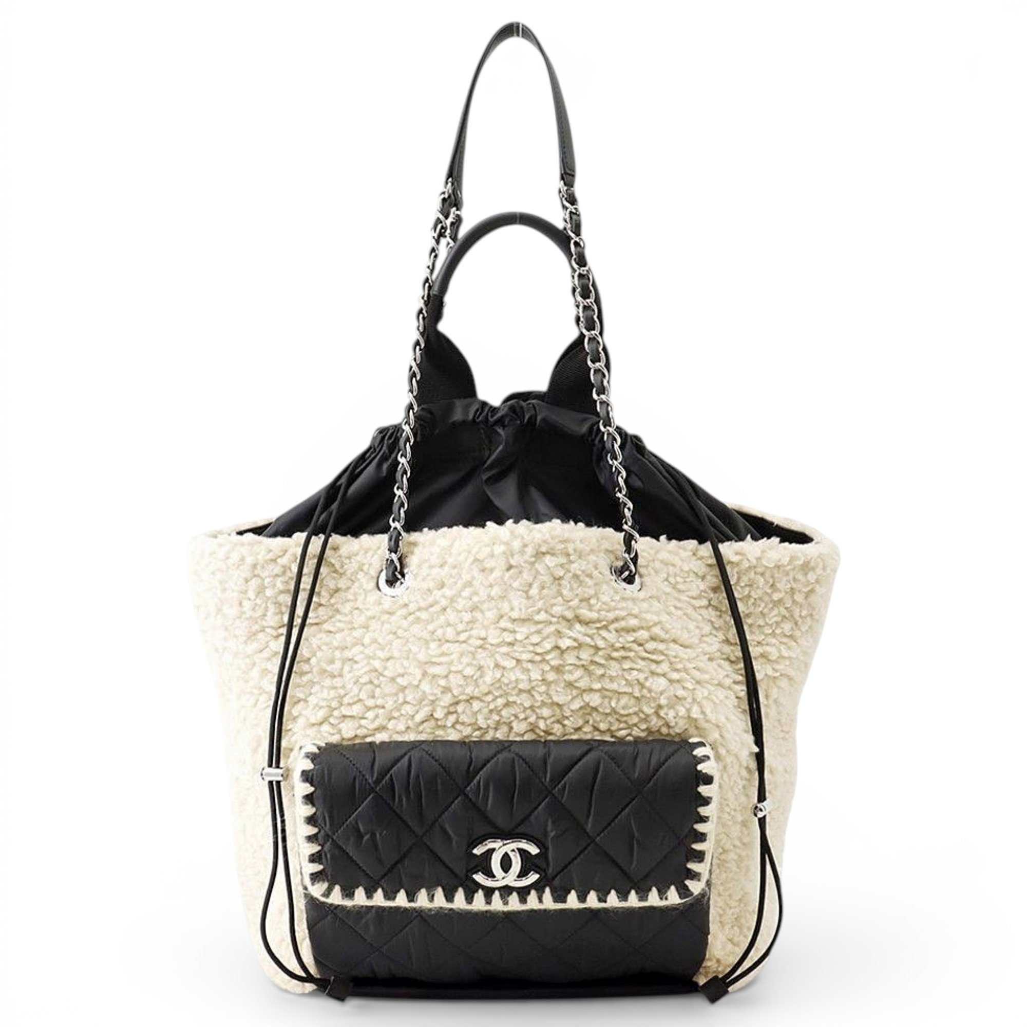 Leather tote