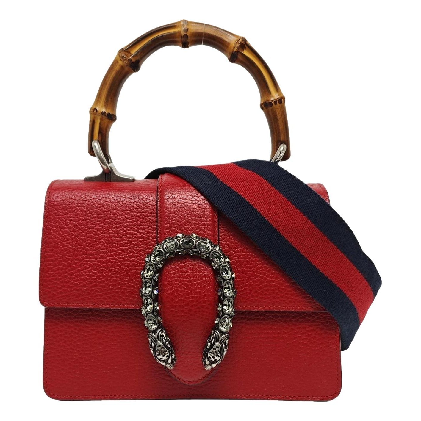 Dionysus leather handbag
