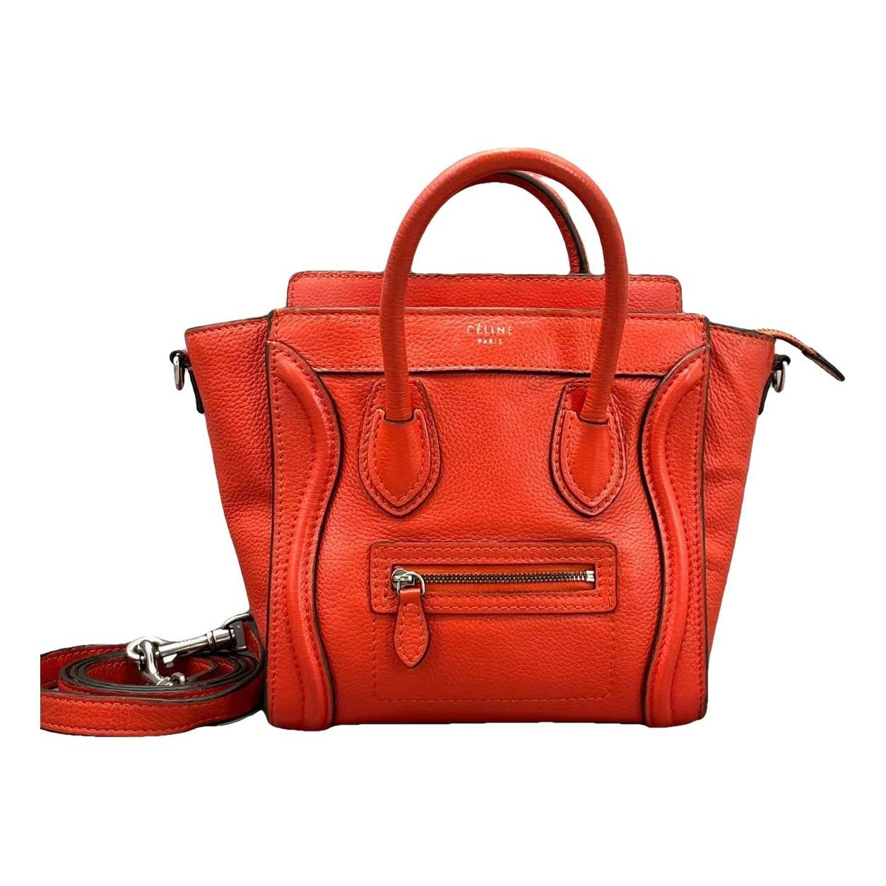 Luggage leather handbag