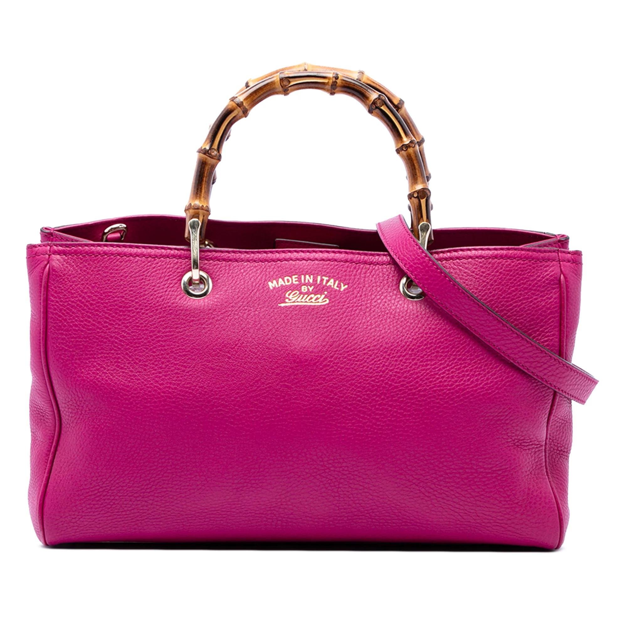 Bamboo Shopper pony-style calfskin handbag