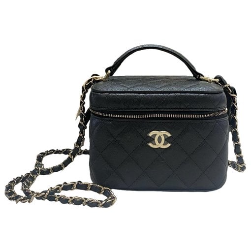 Trendy CC Vanity leather handbag