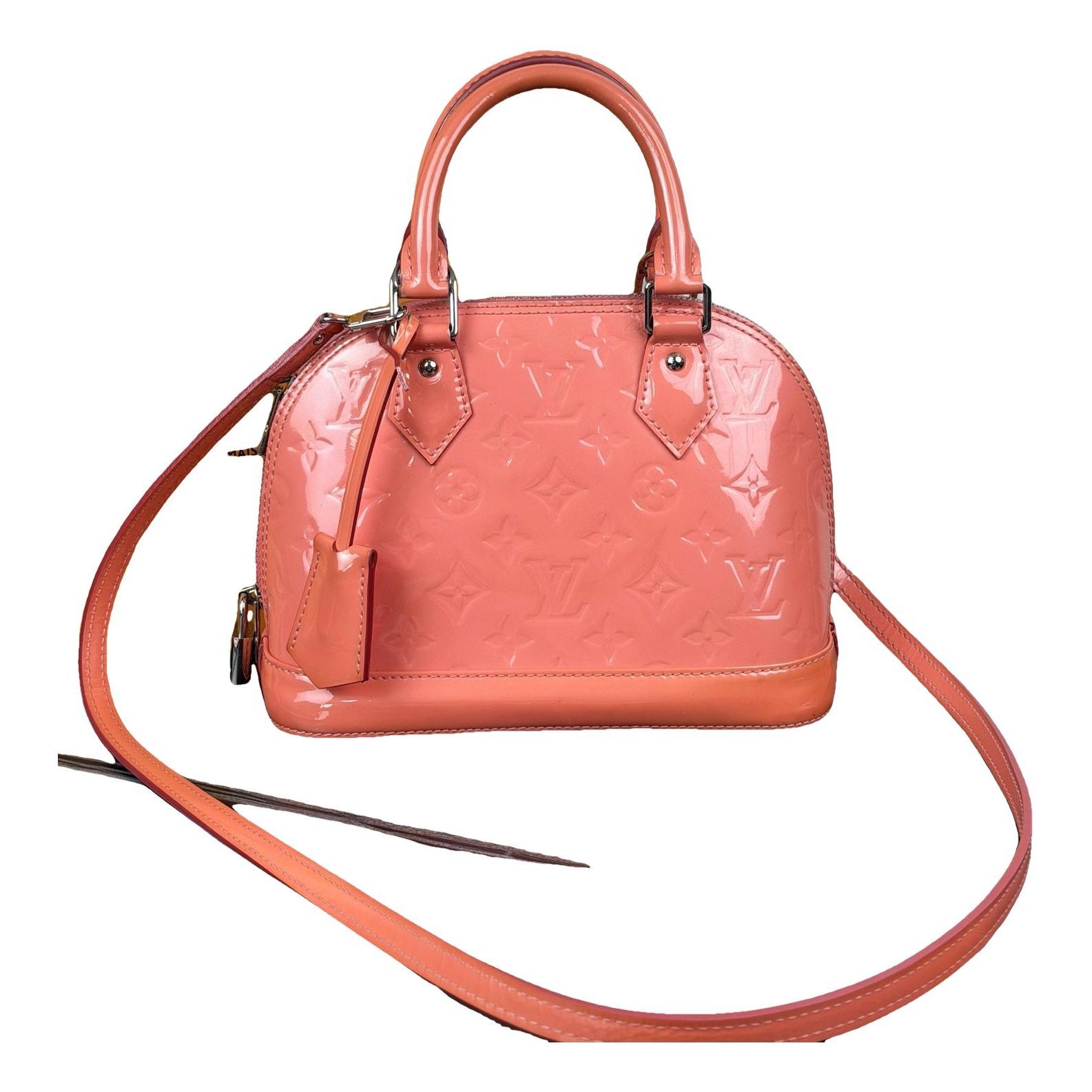 Alma BB patent leather handbag
