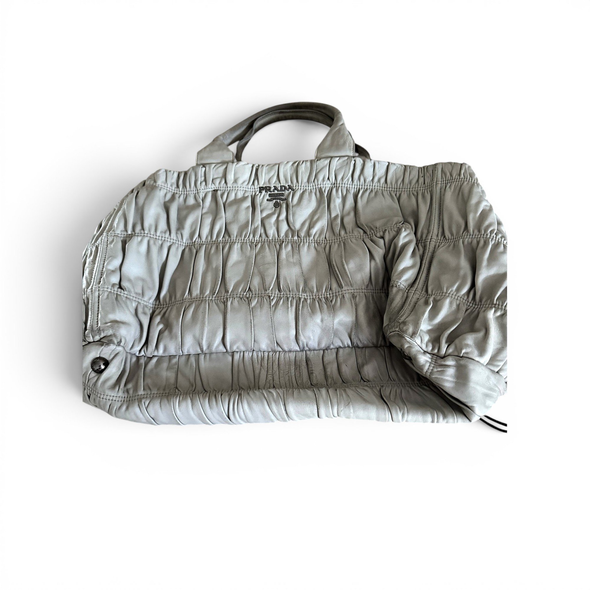 Leather tote