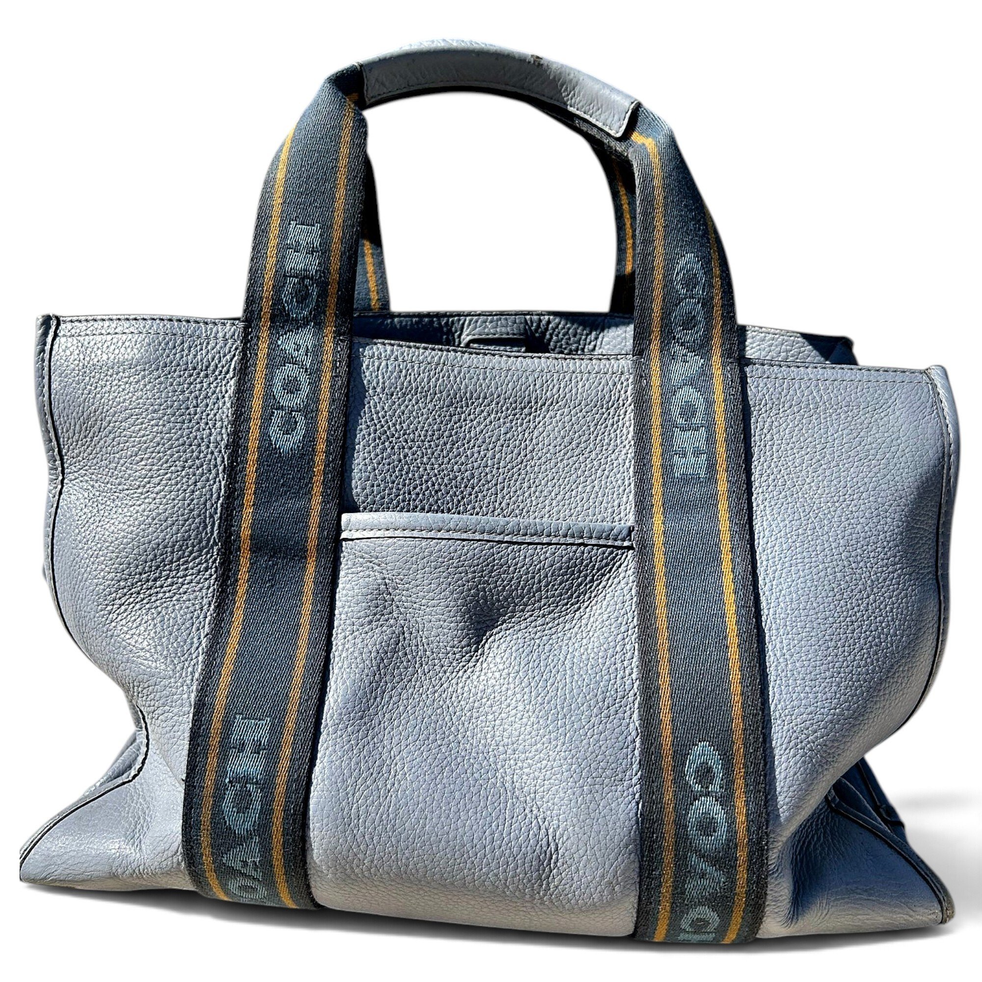 Leather tote