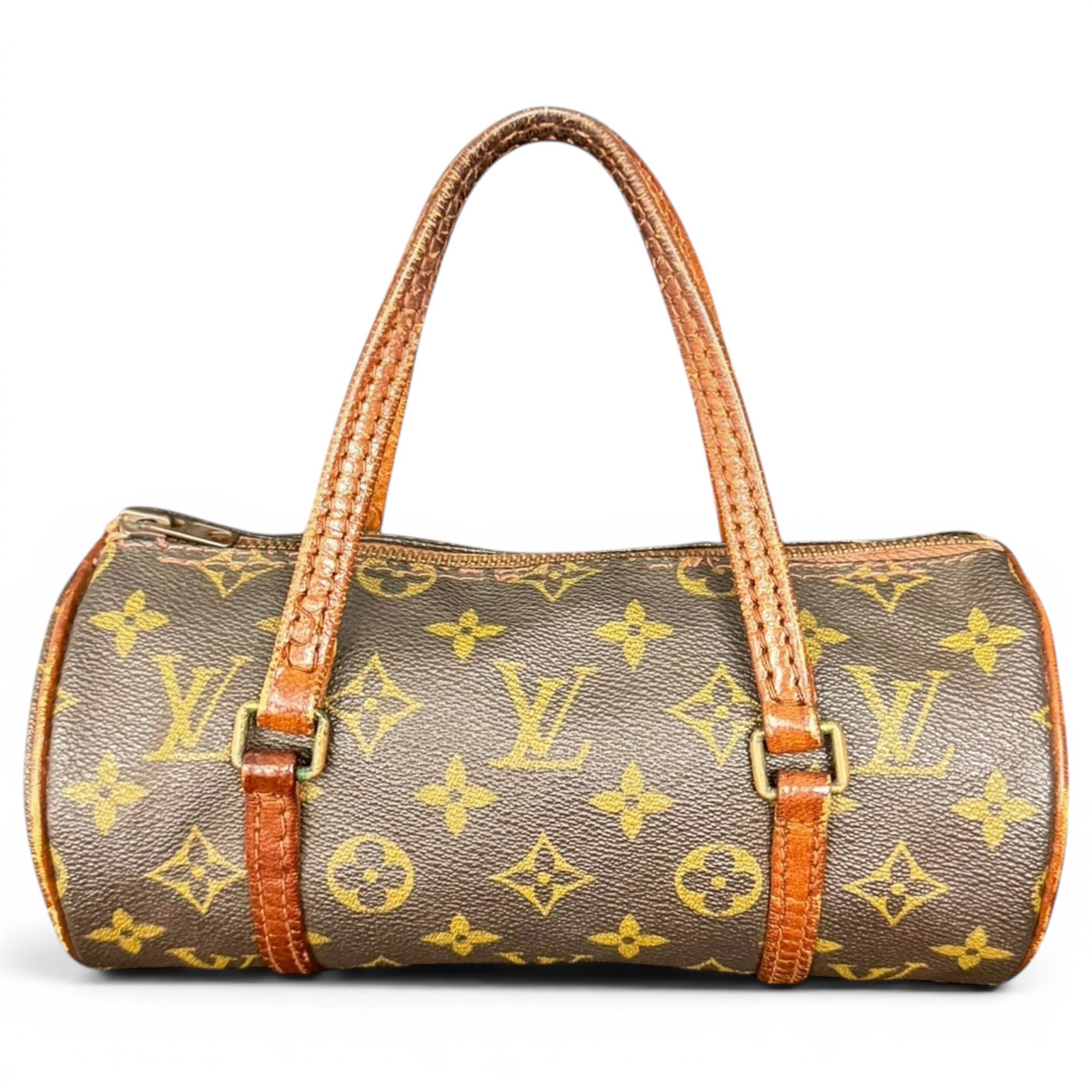 Papillon leather handbag