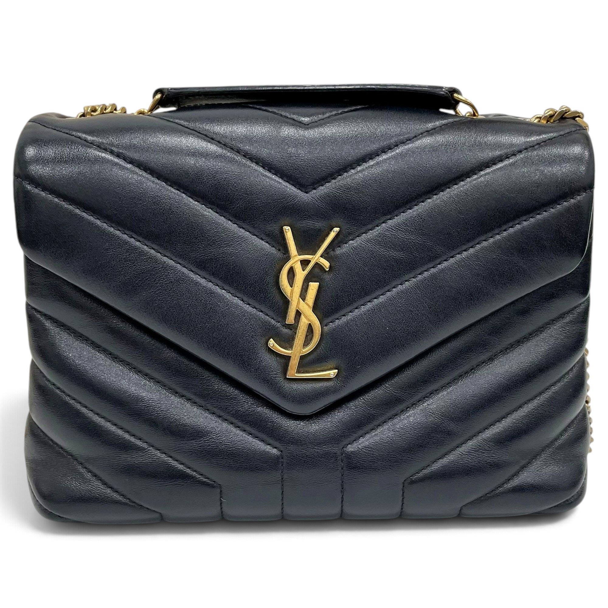 Loulou leather handbag