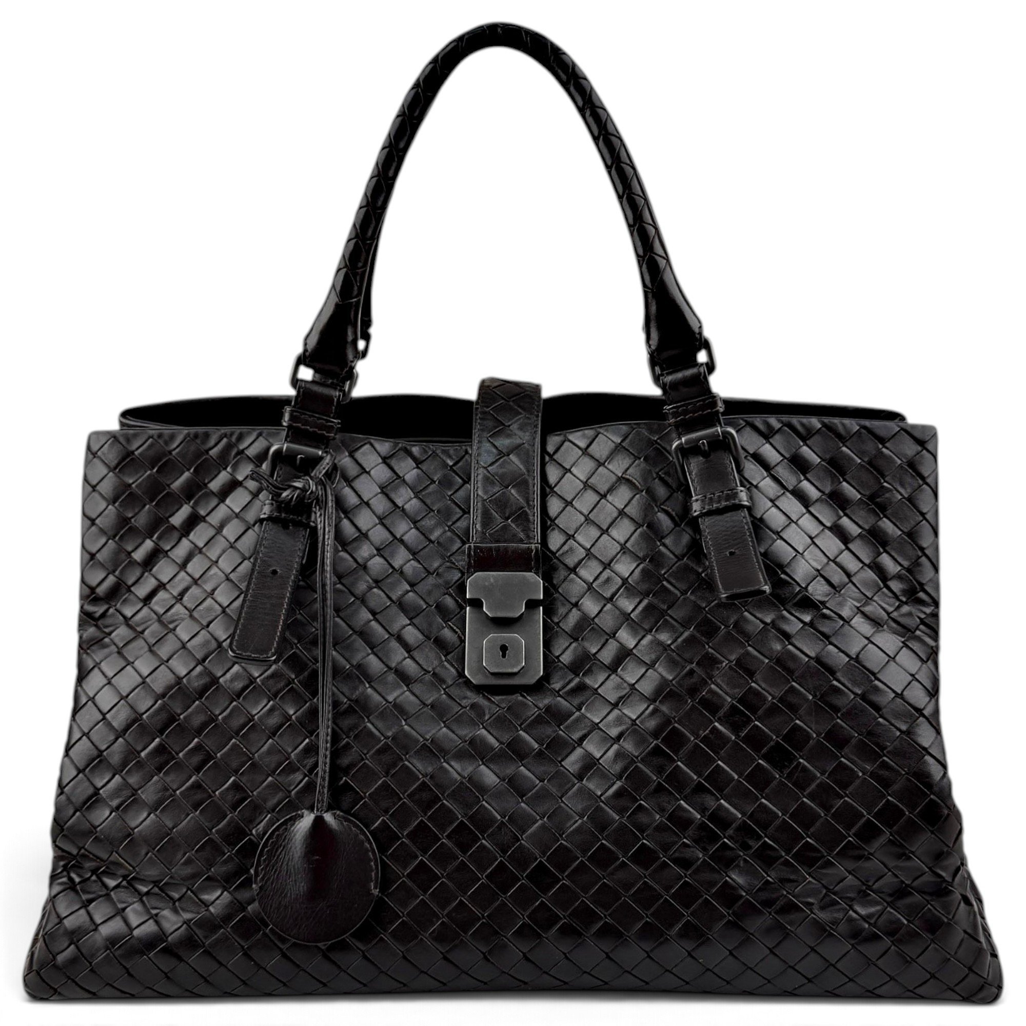 Bottega Veneta Roma leather handbag