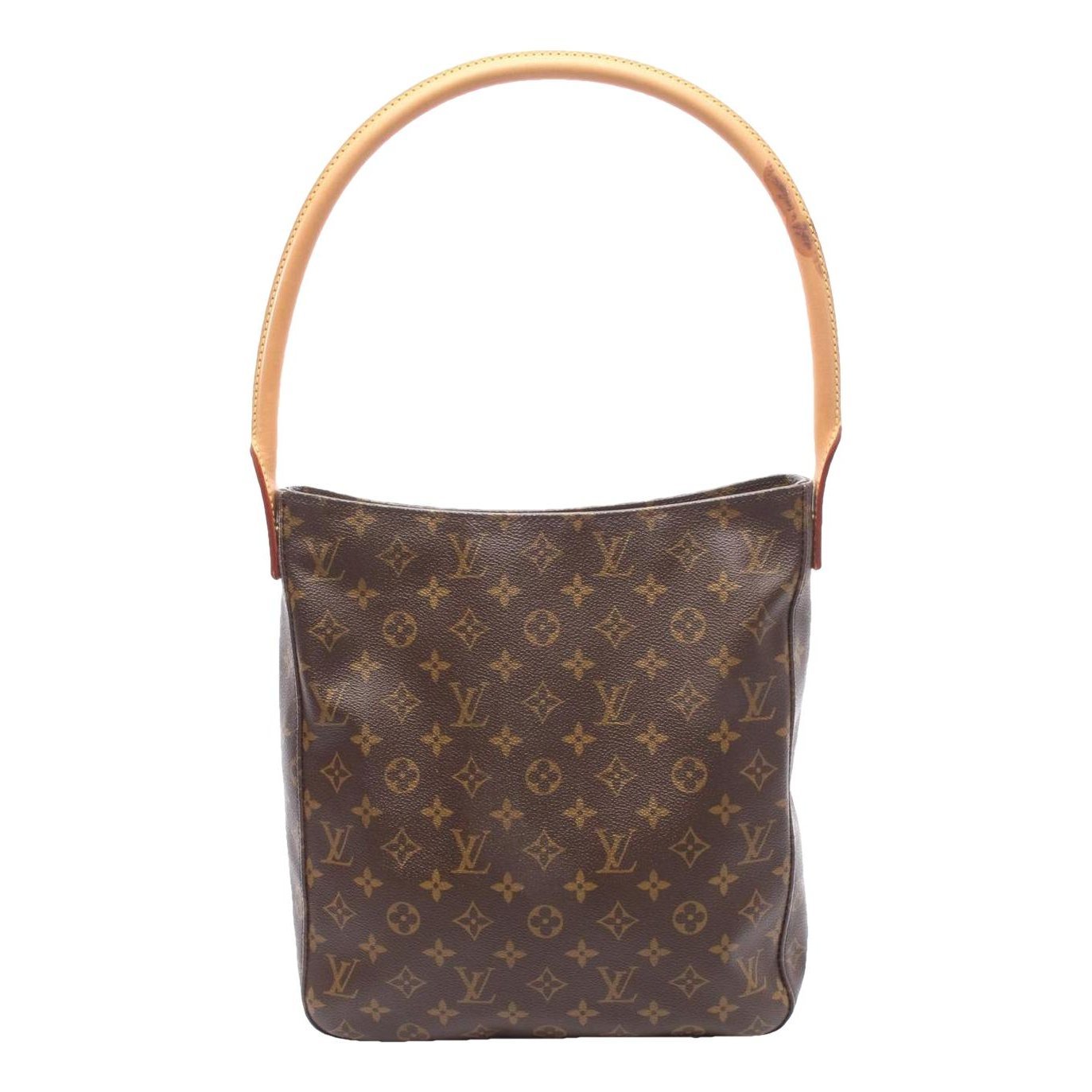 Looping cloth handbag