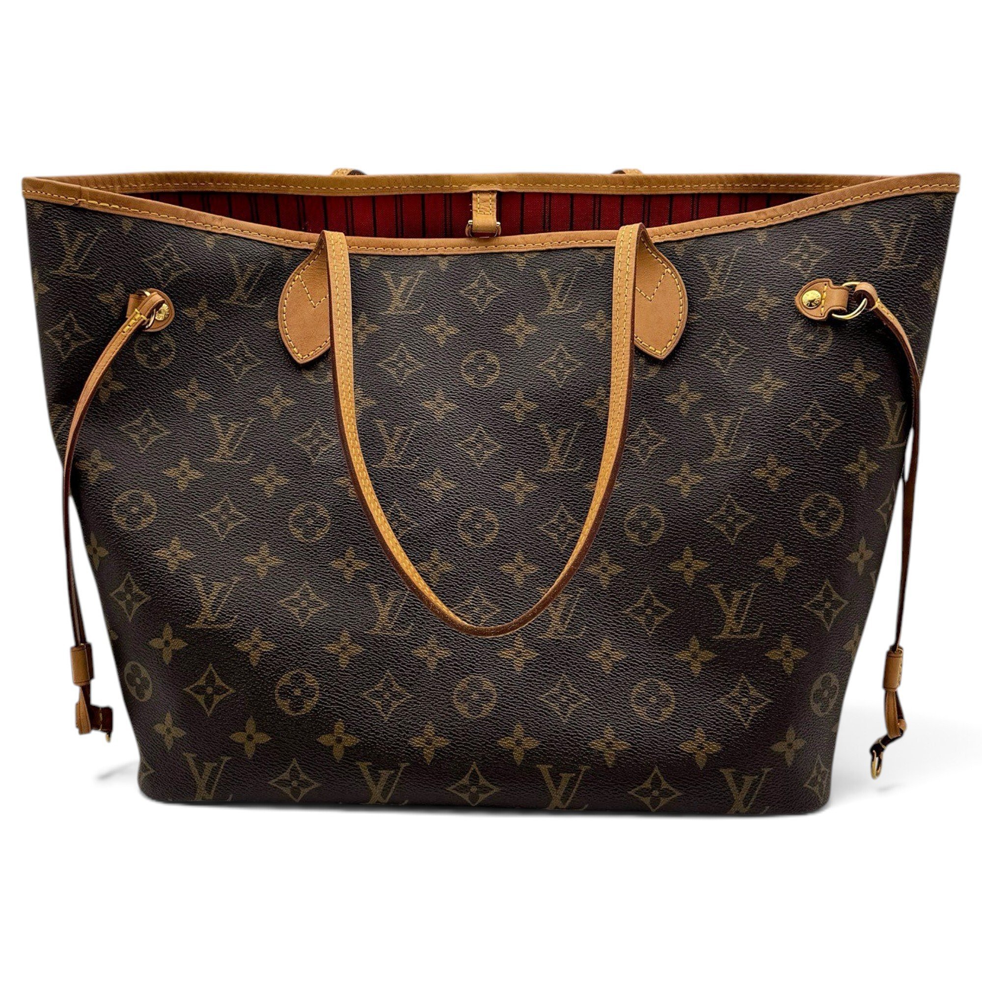 Neverfull leather tote