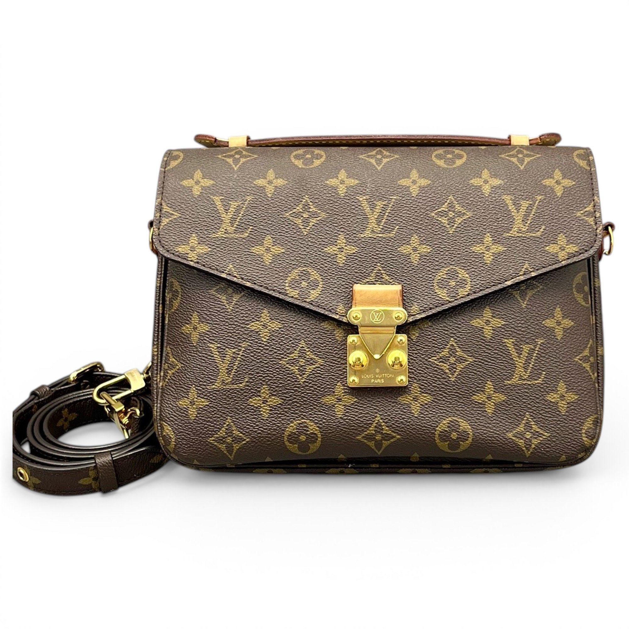 Metis leather crossbody bag
